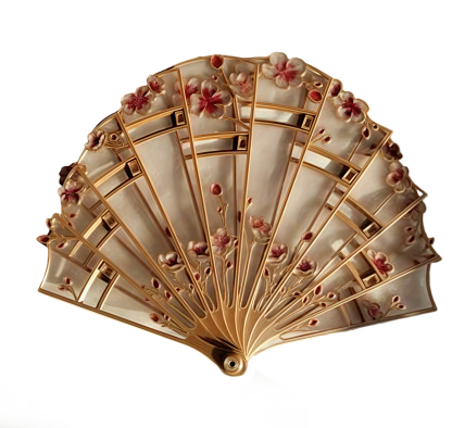 ✨Handmade Artisanal Fan - Perfect Gift Pick🎁