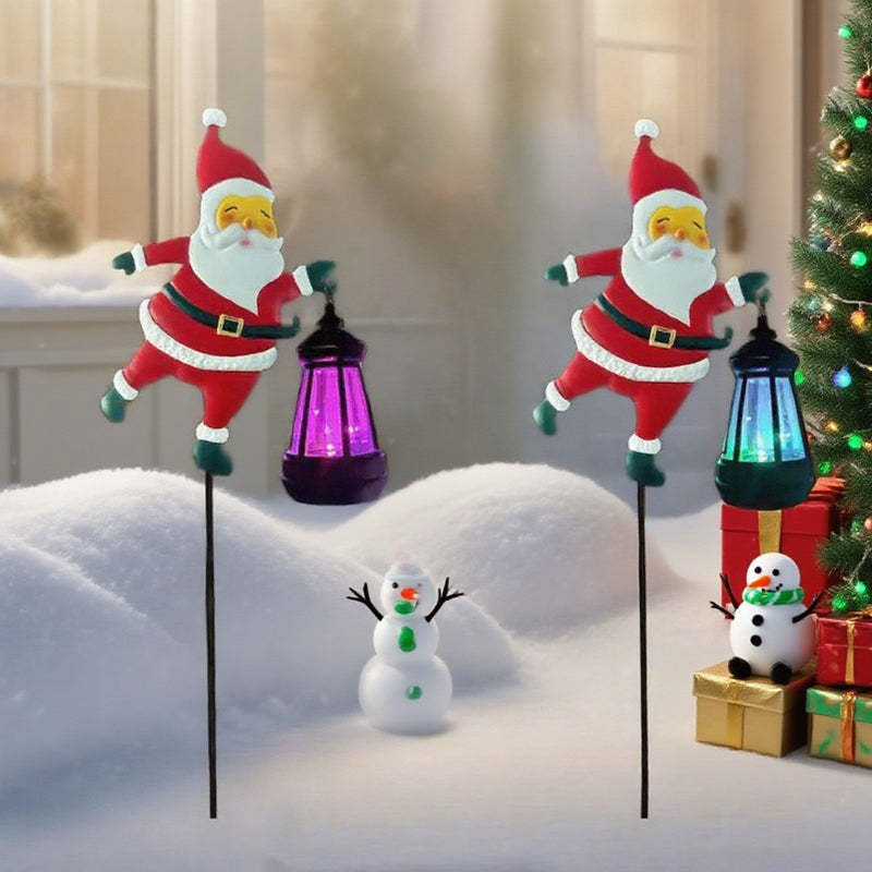 🔥Christmas Early Bird Special🔥Christmas Solar Kettle Lights Garden Lawn Decorative Lights