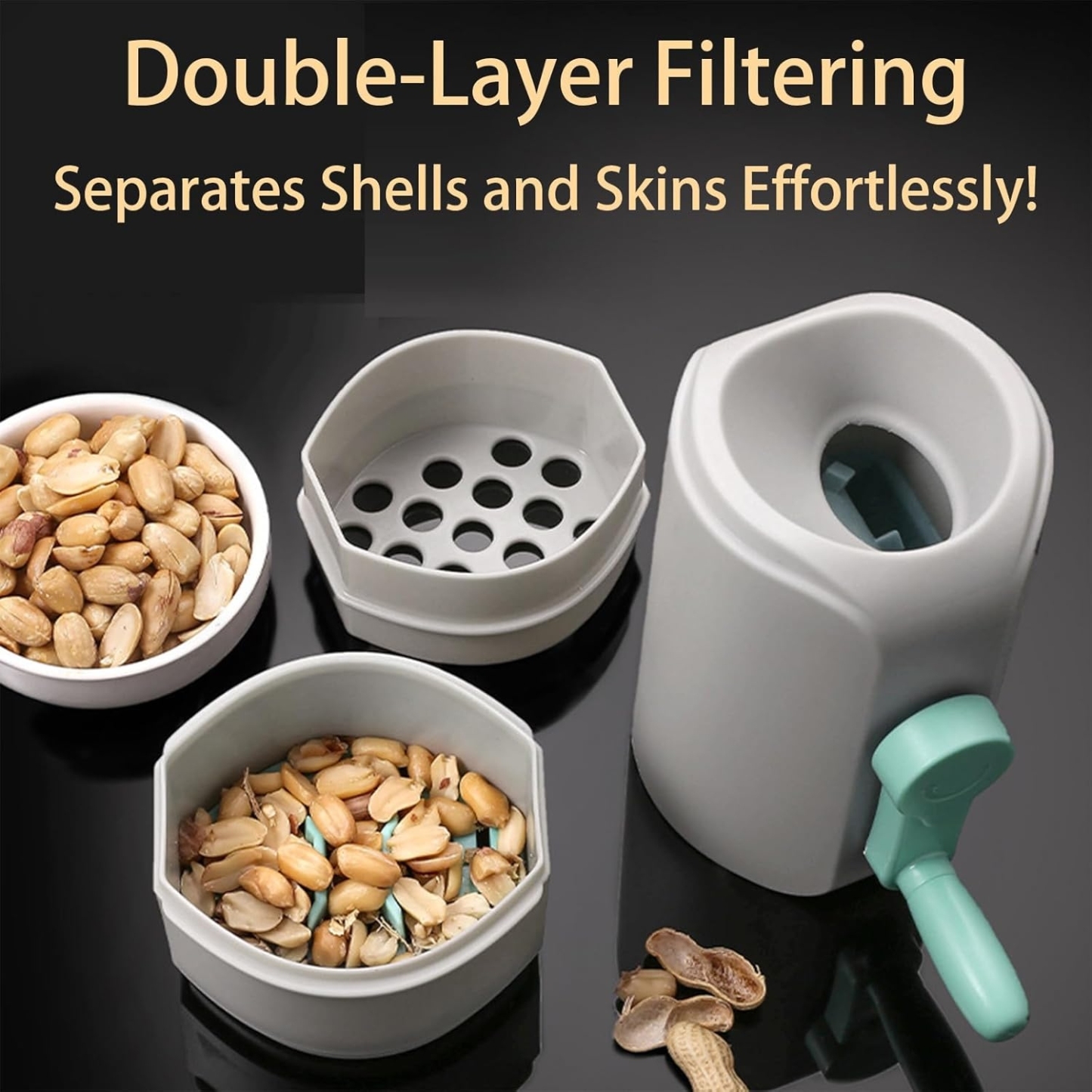 Automatic Pistachio Opener and Peanut Sheller
