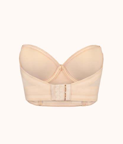 The Low Back Strapless: Toasted Almond