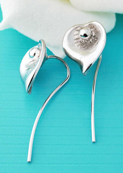 Creative Long String Sunflower Alloy Earrings