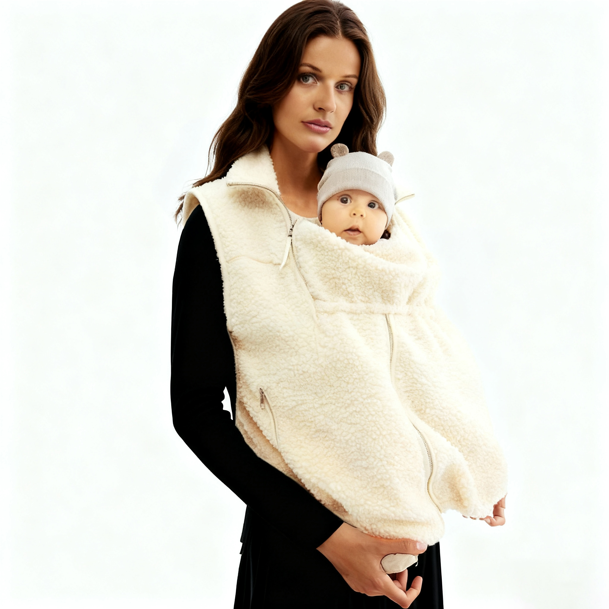 MAMA Before & After Babywearing Fleece Jacket & Vest (Buy 2 Free Shipping)