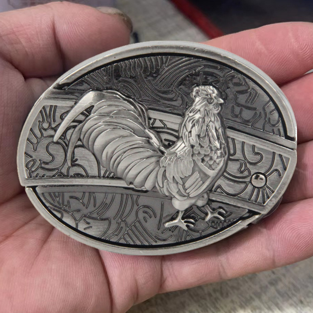 🔥Fashion Punk Men's Genuine Leather Belt With Knife