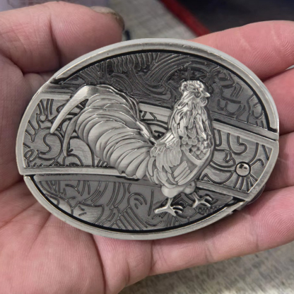 🔥Fashion Punk Men's Genuine Leather Belt With Knife