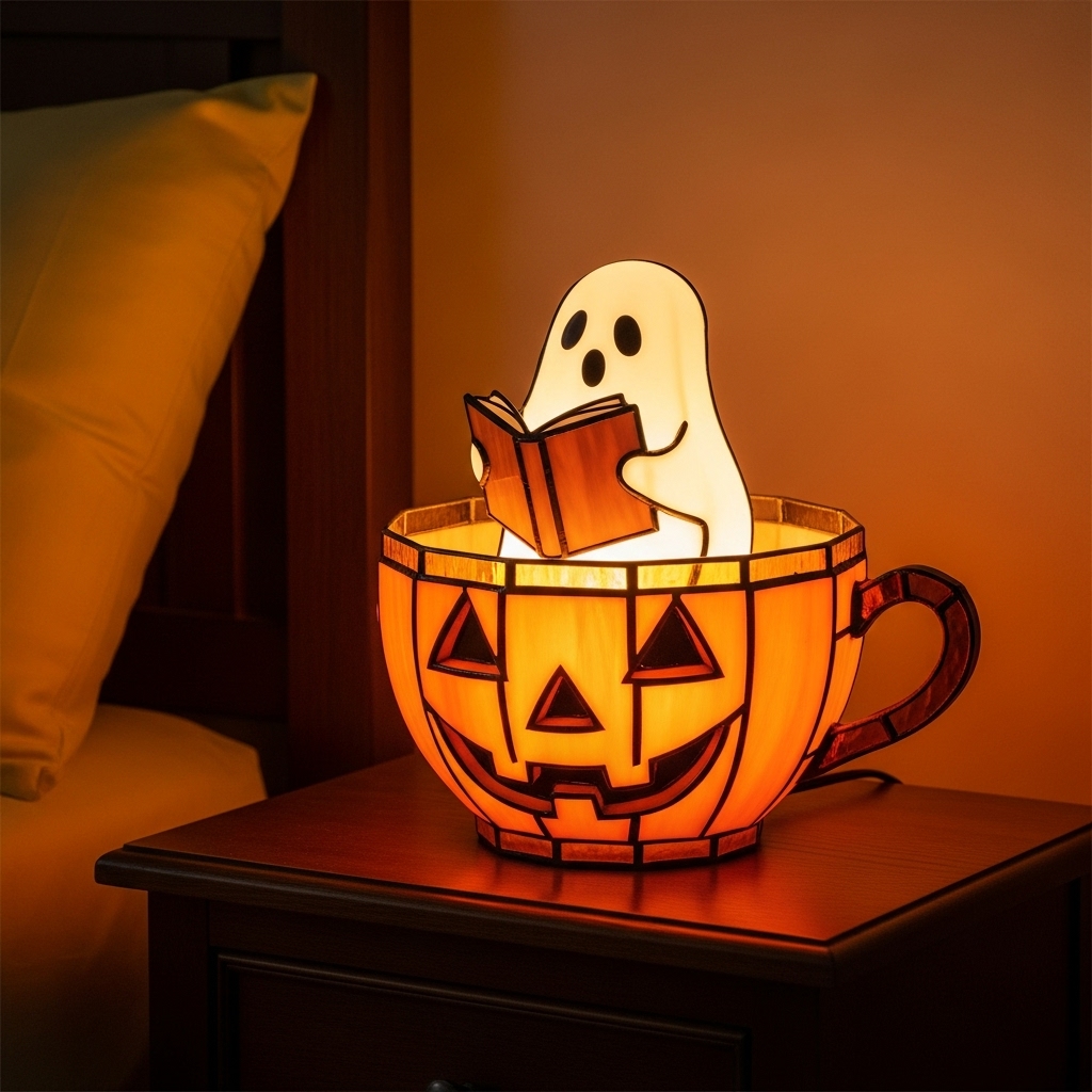 🔥Last Day Promotion 50% OFF🔥 - Ghost Reading Book Lamp