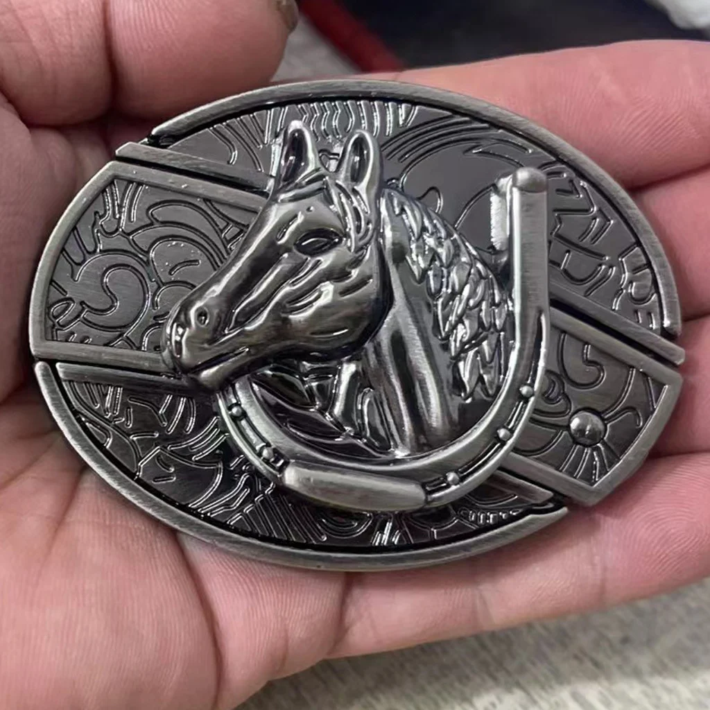 🔥Fashion Punk Men's Genuine Leather Belt With Knife