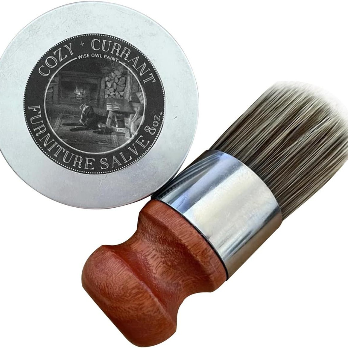 Leather & Furniture Repair Salve + Applicator Brush