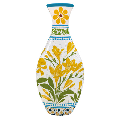 ✨Seasonal Themes 3D Art Puzzle Vase 🌸 A Perfect New Year Gift🎁