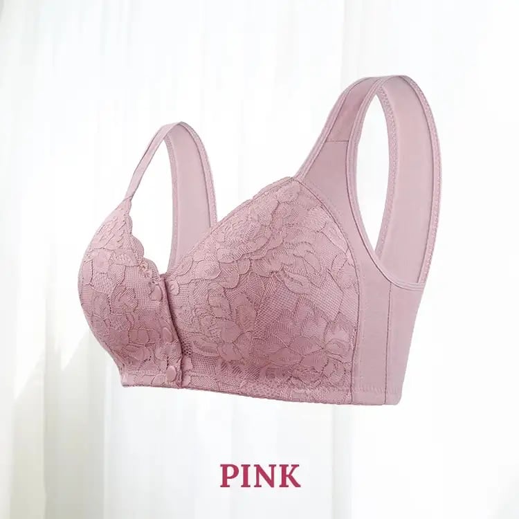 ⭐️Wireless Lace Front Closure Bra