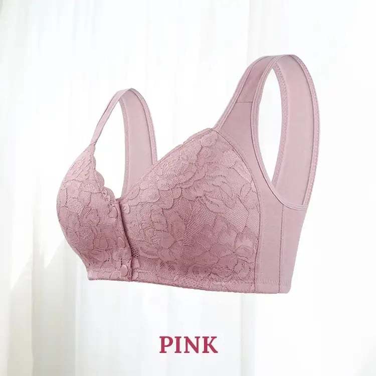 ⭐️Wireless Lace Front Closure Bra
