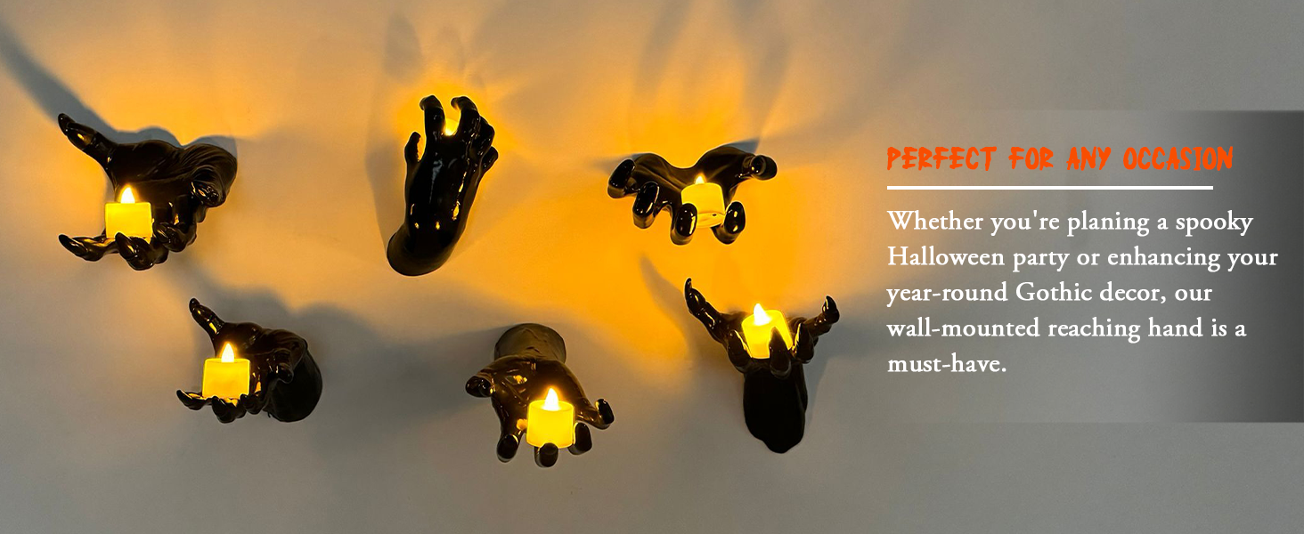 halloween home decor creepy hands for wall gothic home decor gothic wall art