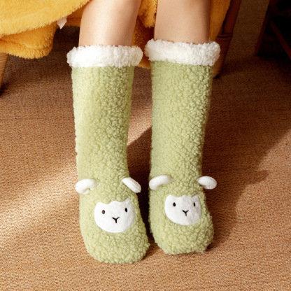 🔥Hot Sale🐶 2026 New 3D Animal Plush Floor Socks🧦