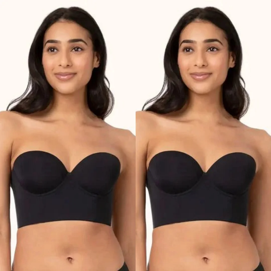 Low Back Strapless Bra