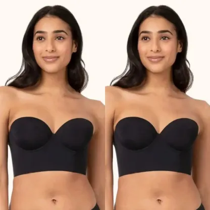Low Back Strapless Bra