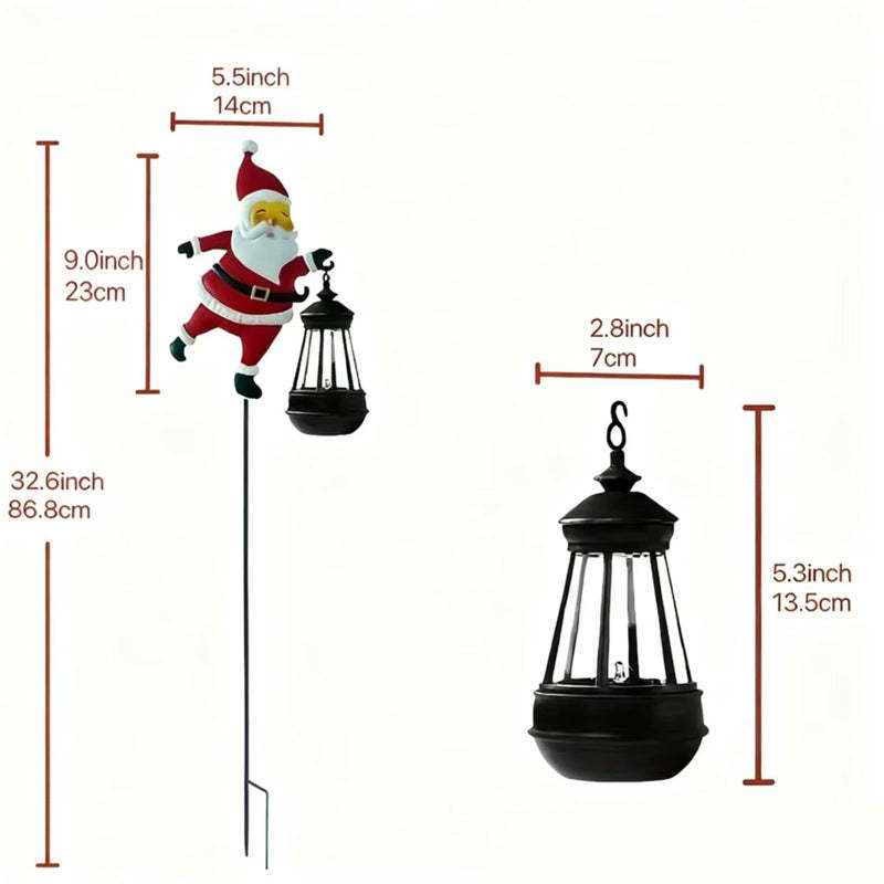 🔥Christmas Early Bird Special🔥Christmas Solar Kettle Lights Garden Lawn Decorative Lights