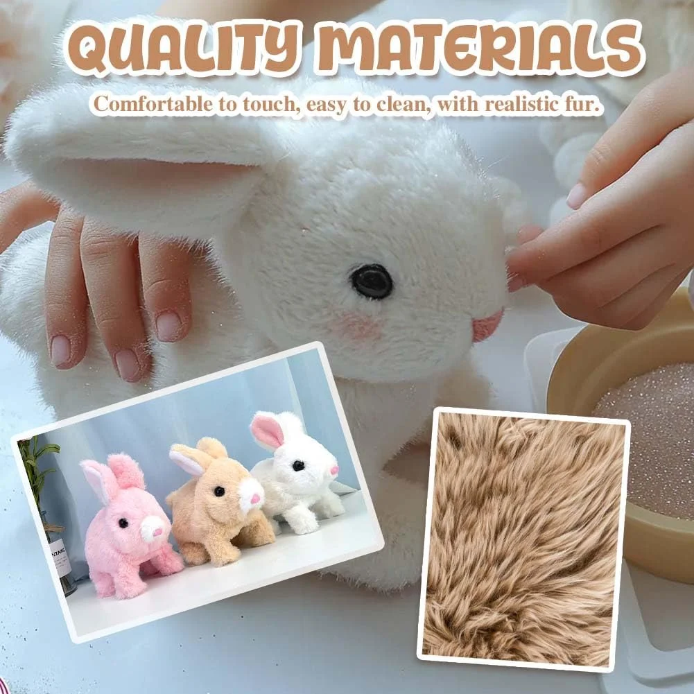 🎁Last Day Promotion 49% OFF🐇Bunby - My Realistic Bunny Toy