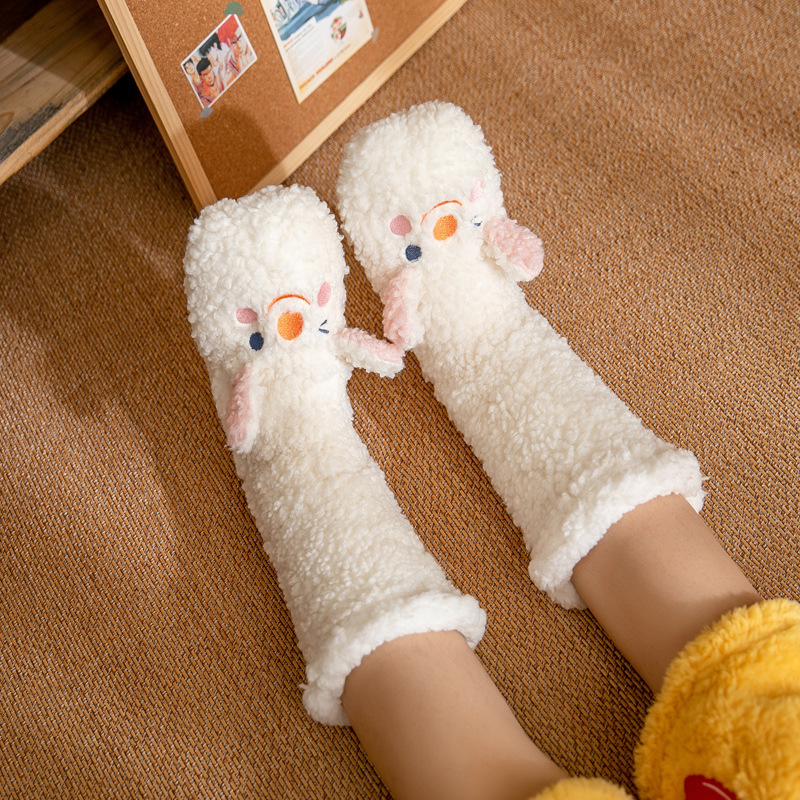 🔥Hot Sale🐶 2026 New 3D Animal Plush Floor Socks🧦