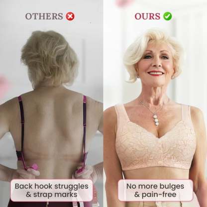 ⭐️Wireless Lace Front Closure Bra