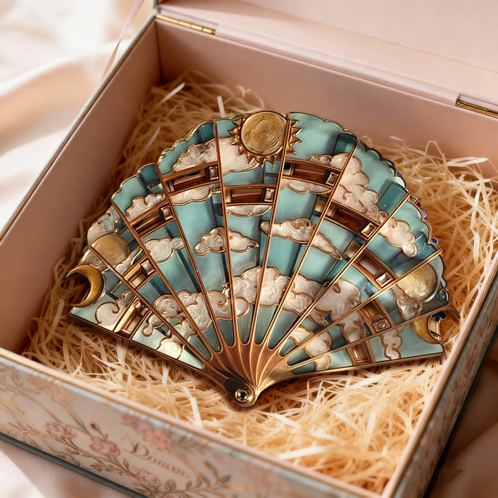 ✨Handmade Artisanal Fan - Perfect Gift Pick🎁