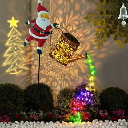 🔥Christmas Early Bird Special🔥Christmas Solar Kettle Lights Garden Lawn Decorative Lights