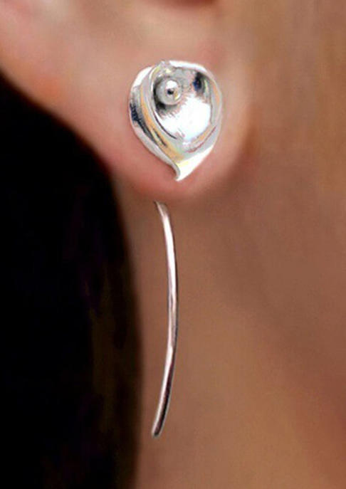 Creative Long String Sunflower Alloy Earrings