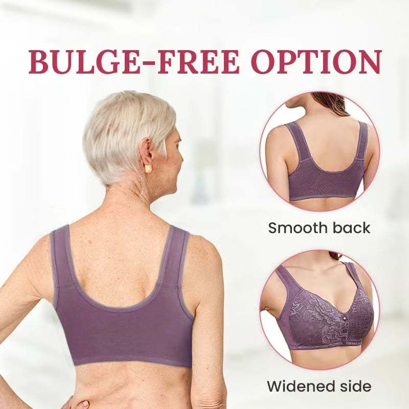 ⭐️Wireless Lace Front Closure Bra