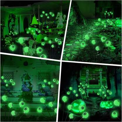 Halloween Outdoor Solar Eyeball Lights