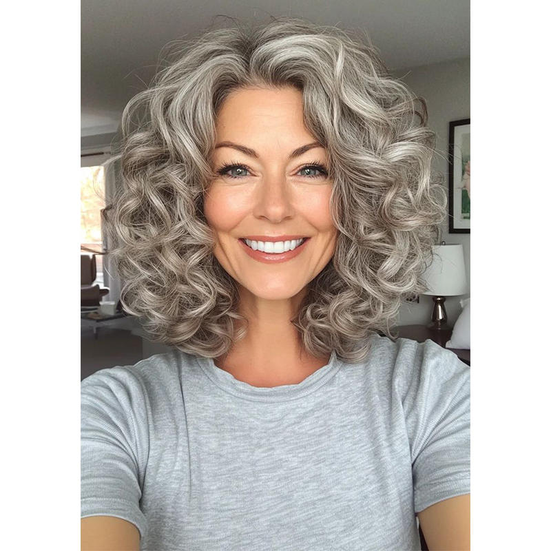 Natural hair topper