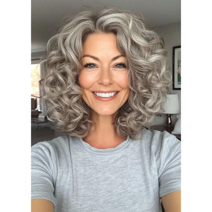 Natural hair topper