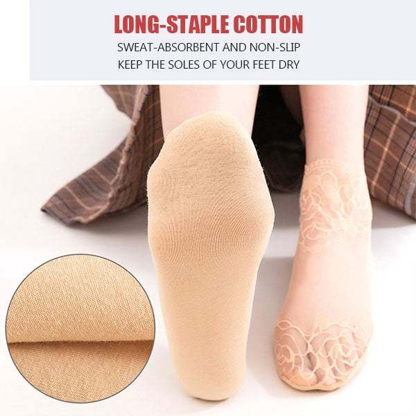 💋 Ladies Fashion Lace Socks