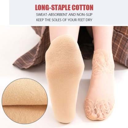 💋 Ladies Fashion Lace Socks
