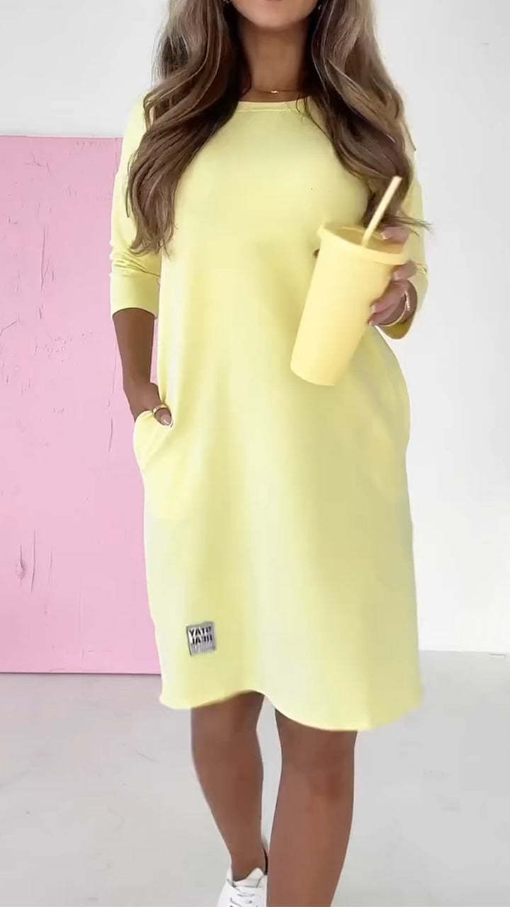 Women's Round Neck Casual Dress