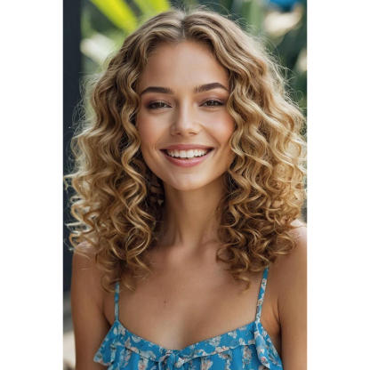Natural hair topper