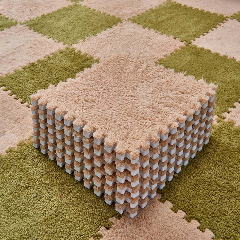alwaysdwellTM - Child Carpet Baby Assembled Home Shaggy Soft Splice EVA Foam Mats