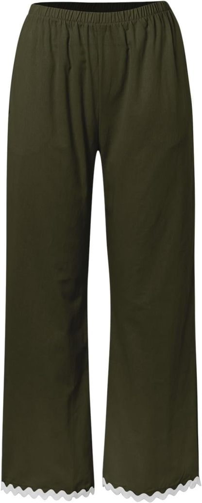 Matching Lounge Set Women Summer Plus Size Wide Leg Pants Sleeveless Lounge Set Stylish Comfy Jogger Loungewear Set