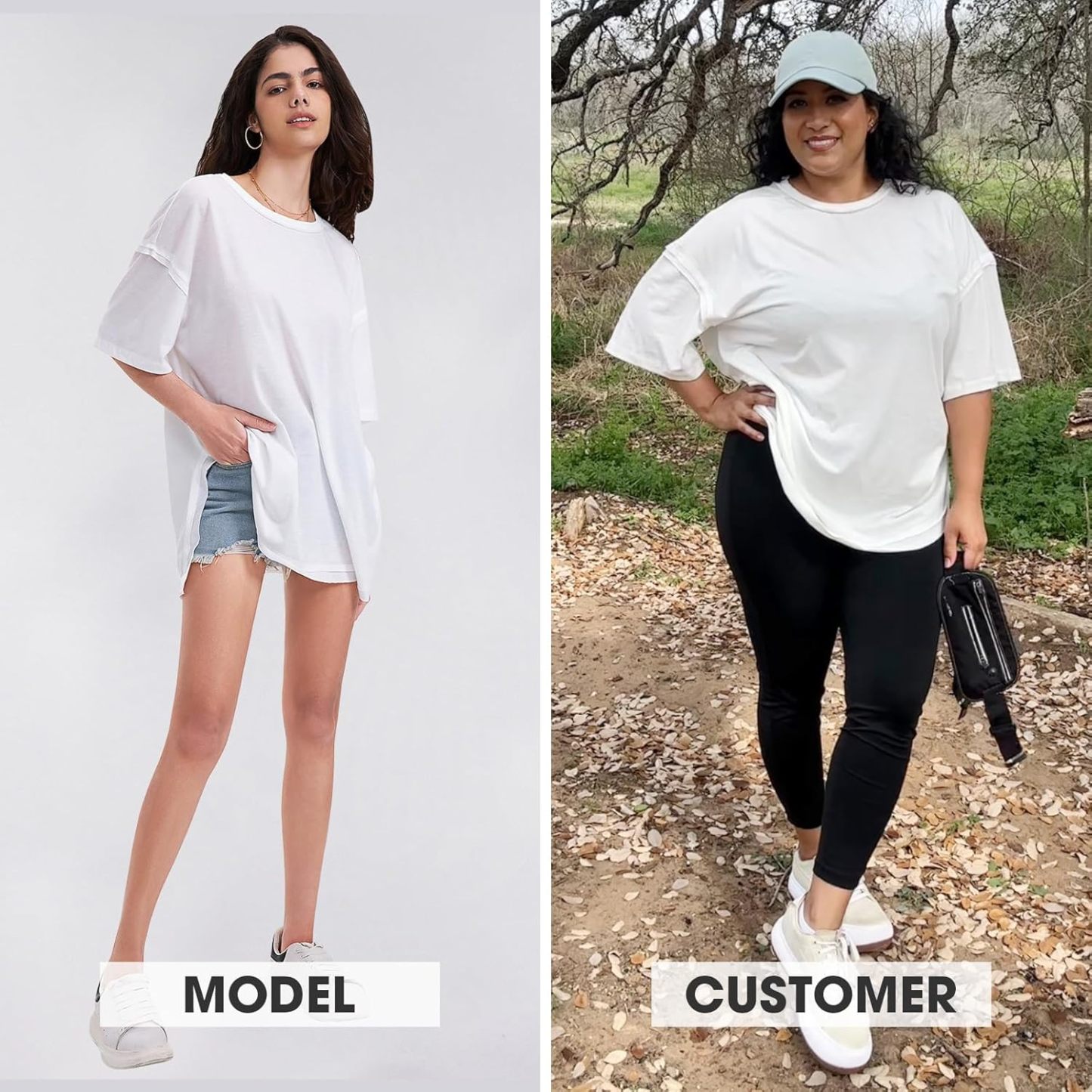 Womens Summer Oversized T Shirts 2025 Casual Short Sleeve Loose Maternity Tops Crewneck Tunic Plus Gym Workout Top
