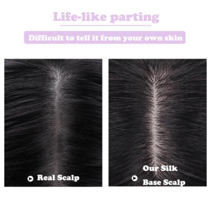 Natural hair topper