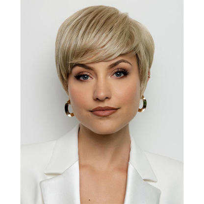 Top Hair Pieces Mini Short straight hair Topper with bangs