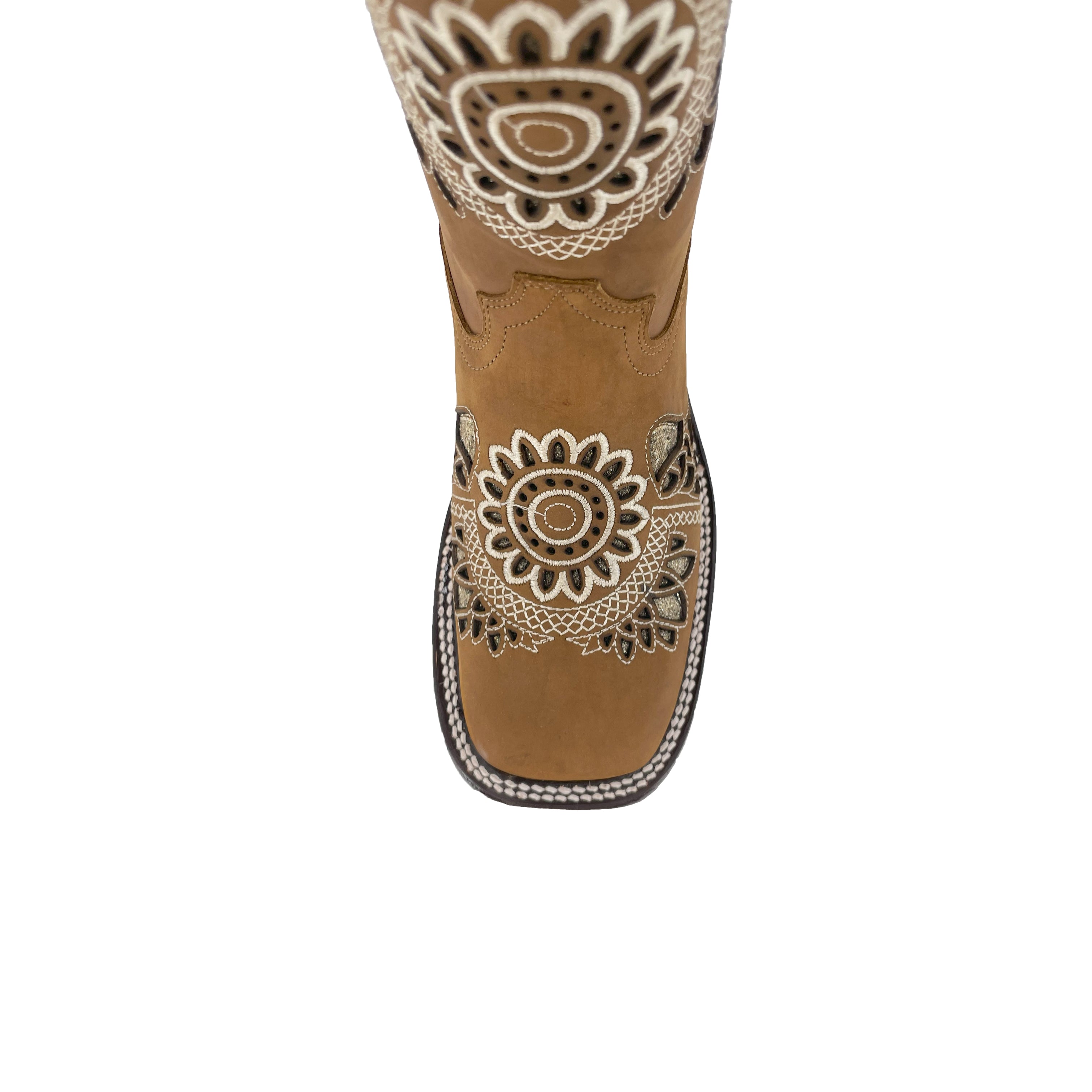 Women's Bulldog Glitter Boots - Sand Tan