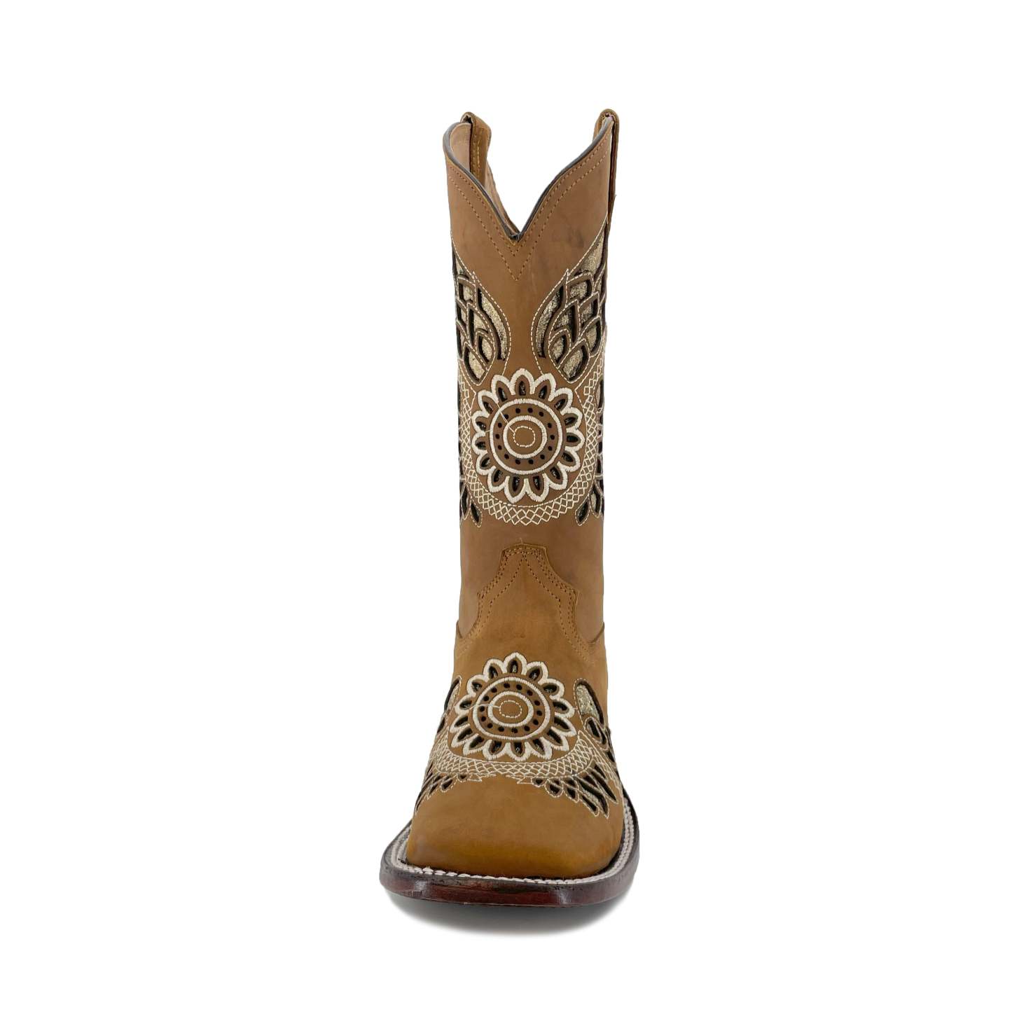 Women's Bulldog Glitter Boots - Sand Tan