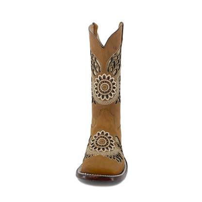 Women's Bulldog Glitter Boots - Sand Tan