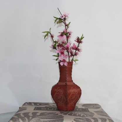 Homedecor Leather Vase