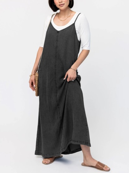 Ladies' Tank Top Washable Loose Casual Dress