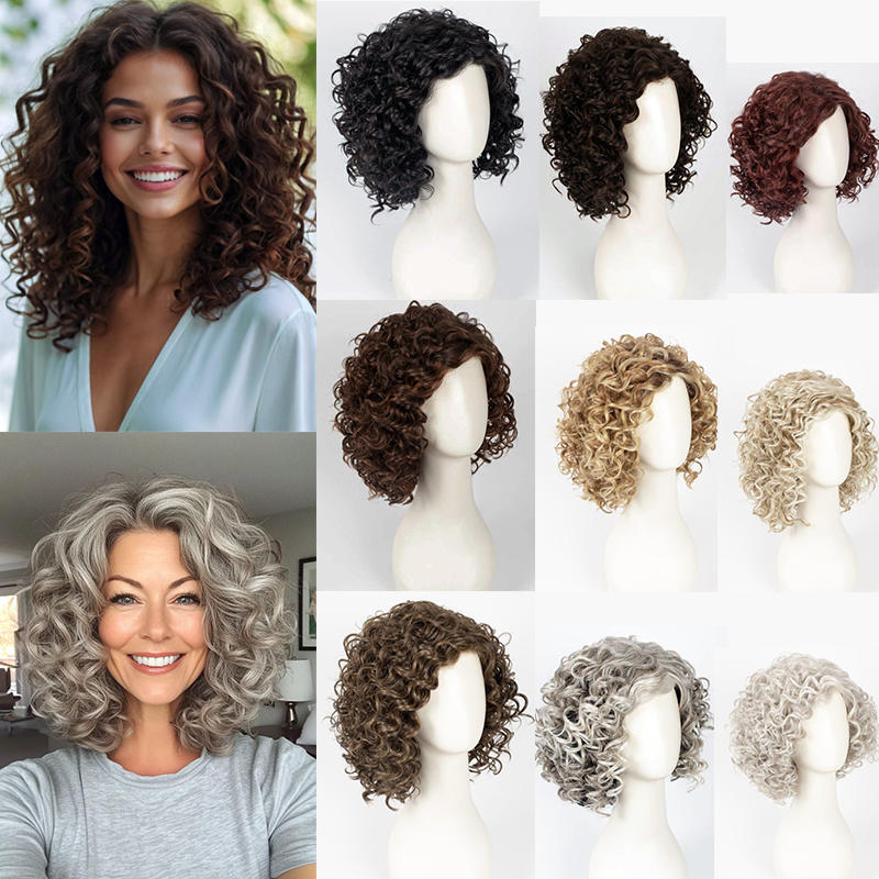 Natural hair topper