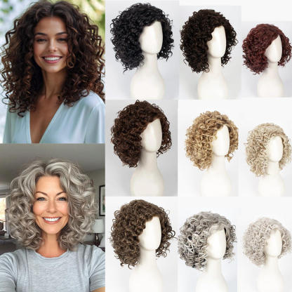 Natural hair topper