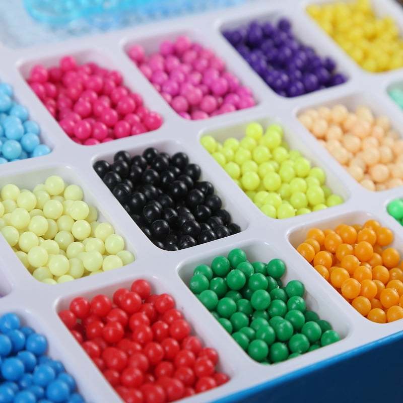 Water Mist Magic Beads: Creative DIY Puzzle Toy Set for Boys and Girls