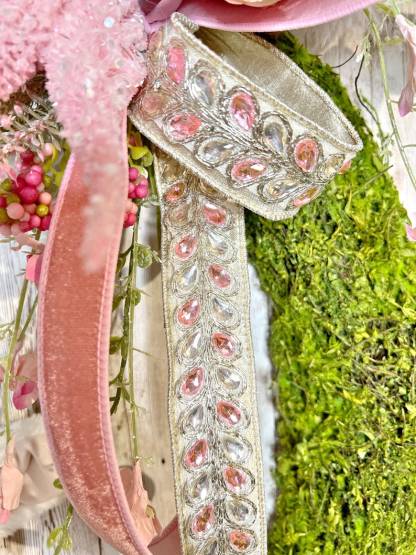 Bunny Wreath, Bunny Door Hanger, Spring Wreath