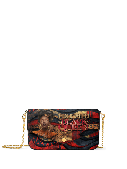 Educated Black Queen NNRZ22072845LZ Envelope Chain Crossbody Bag