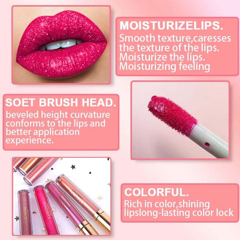 Diamond Shine Waterproof Lip Gloss
