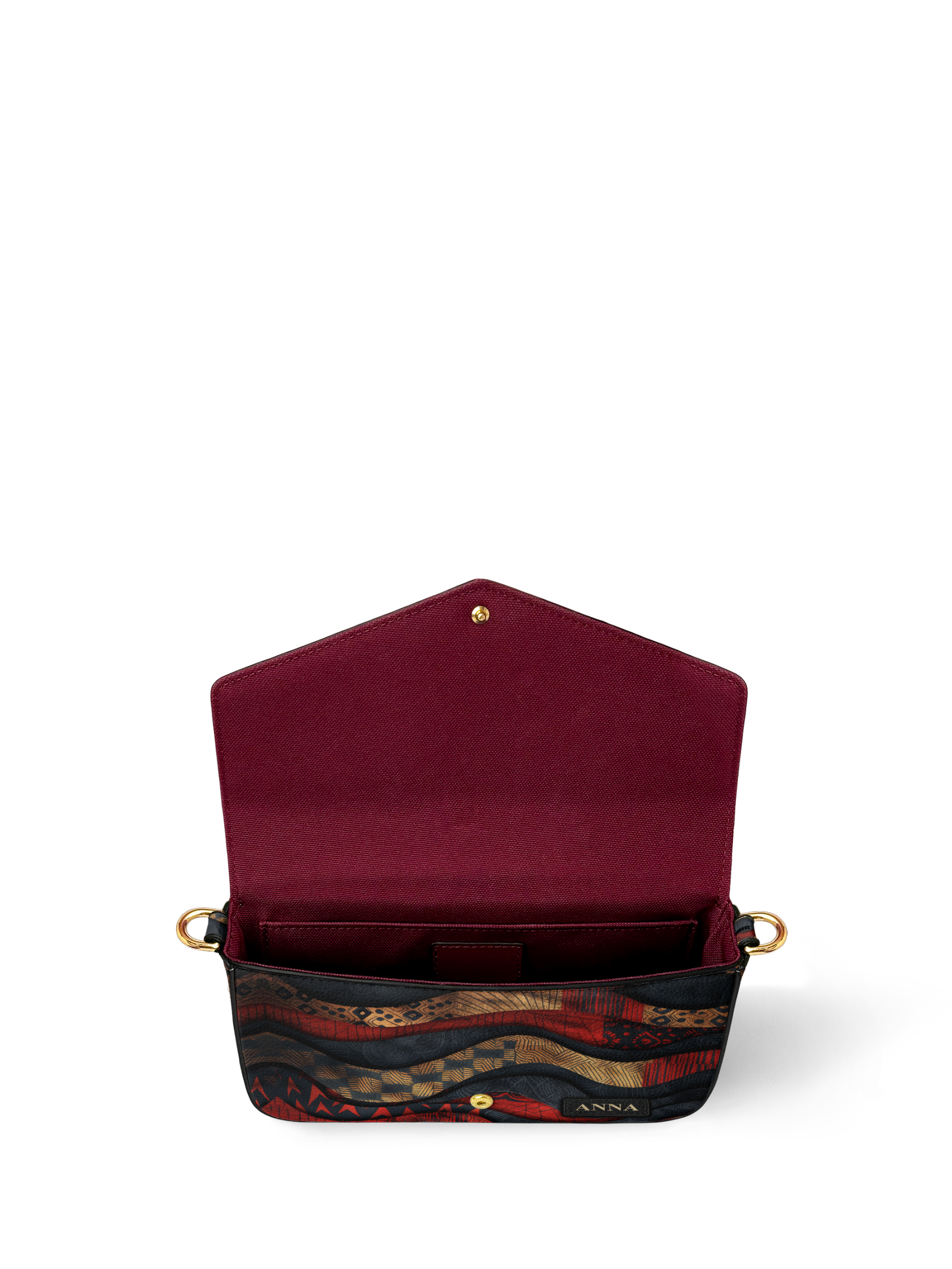 Educated Black Queen NNRZ22072845LZ Envelope Chain Crossbody Bag